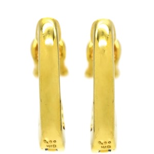 イヤリング ダイヤモンド クリップ式イヤリング K18YG ゴールド 750 イエローゴールド クリップ 18K 18金  中古