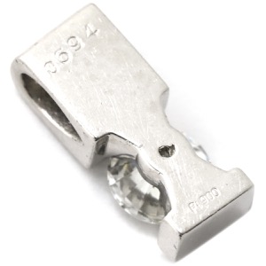 ペンダントトップ ダイヤモンド  Pt900 シルバー 1p ダイヤ  中古