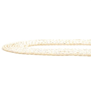 ネックレス 淡水パール 10連 シルバー ホワイト 白  中古