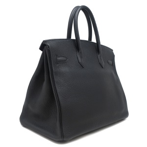 エルメス ハンドバッグ バーキン35 トゴ ブラック 黒  中古