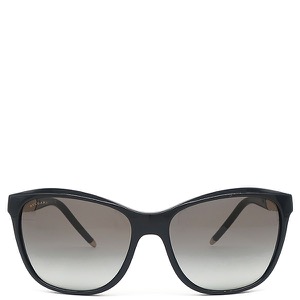 ブルガリ サングラス セルペンティ 57□16 プラスチック ブラック 黒 グラデーションレンズ 8104 中古