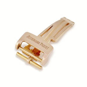 オーデマピゲ 腕時計パーツ 純正 ロイヤルオーク用 K18PG ゴールド K18PG無垢 Dバックル パーツ 18mm幅対応 ゴールド  中古