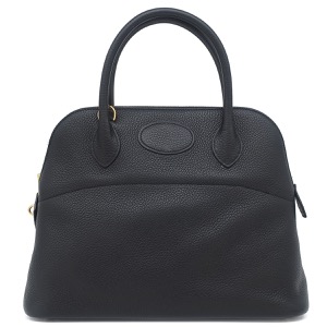 エルメス 2WAYバッグ ボリード 31 トリヨンクレマンス ブラック 黒 ハンドバッグ ショルダー  中古