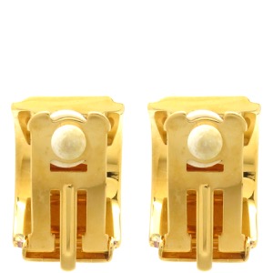 エルメス イヤリング エマイユ GP ゴールド 七宝  中古