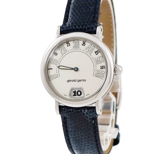 ジェラルド・ジェンタ レトロ クラシック REC.S.10 レトログラード ジャンピングアワー クオーツ