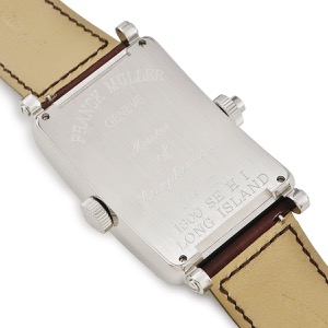 フランクミュラー ロングアイランド シークレットアワーズ 1300SEHI シルバー レクタンギュラー 自動巻き