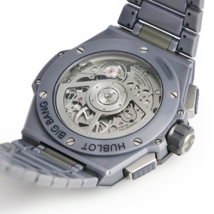 ウブロ ビッグバン インテグラル グレーセラミック 451.FX.6923.FX スケルトン インテグレーテッド 自動巻き