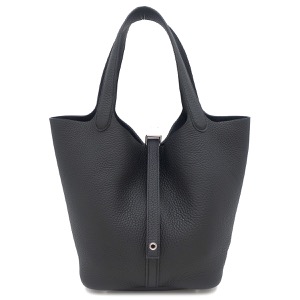 エルメス ハンドバッグ ピコタンロックMM  トリヨンクレマンス ブラック未使用 黒  中古