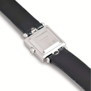 ハリーウィンストン シグネチャー 120LQ18W K18WG無垢 純正ダイヤ アイボリー スクエア クオーツ