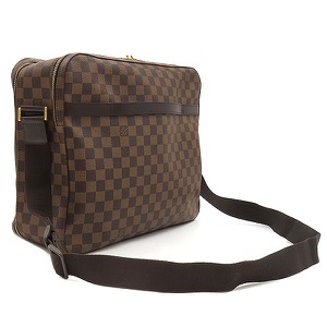 ルイヴィトン ショルダーバッグ ドルソ ドゥロ ダミエキャンバス ブラウン 茶 鍵・パドロック欠品  N45251 中古