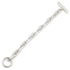 エルメス ブレスレット シェーヌダンクル GM シルバー925 シルバー 12コマ スターリングシルバー AG925   中古