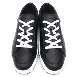 エルメス スニーカー キッド カーフ ブラック #43 黒 白  H251929ZH01390 中古