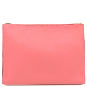 エルメス ポーチ ジップアンゴー GM エバーカラー ピンク H金具  中古