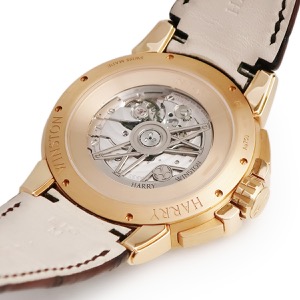 ハリーウィンストン オーシャン レトログラード オートマ 42 OCEAHR42RR002 K18RG 純正ダイヤ 限定20 自動巻き