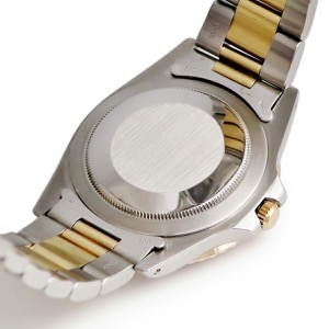 ロレックス GMTマスター 16753RG 62番 K18YG×SS 純正ダイヤ シャンパン ルートビア 70年代後期 希少 自動巻き