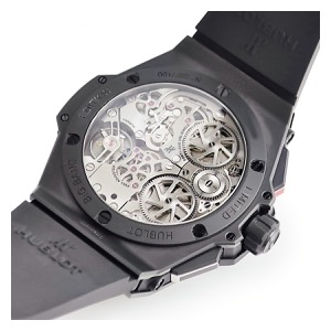 ウブロ ビッグバン アラーム リピーター オールブラック リミテッド 403.CI.0140.RX GMT 黒 限定 手巻き