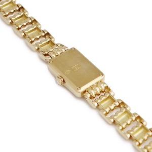 カルティエ パンテール GGC98010 K18YG無垢 純正ダイヤ シェル ローマン クオーツ