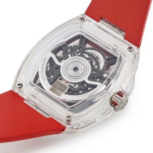 クストス メトロポリタン PS サファイア ブレール・エンボロ F00103.4288002 新品同様 スケルトン 自動巻き