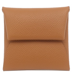 エルメス コインケース バスティア ヴォーエプソン ブラウン未使用 茶  中古