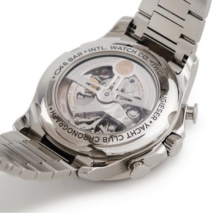 IWC ポルトギーゼ ヨットクラブ クロノグラフ IW390701 ブルー 青 デイト スモールセコンド 自動巻き