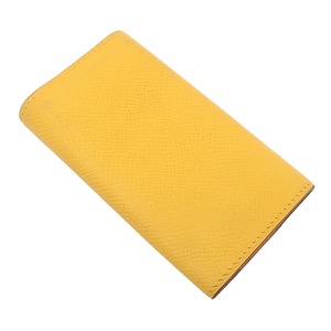 エルメス キーケース セリエ 4連キーケース クシュベル イエロー 黄色  中古