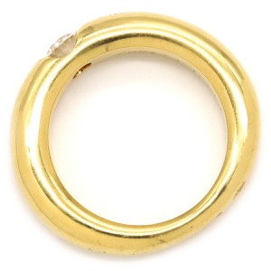 カルティエ リング 指輪 エリプス Ellipse K18YG ゴールド #49(JP9) 750 18K   中古