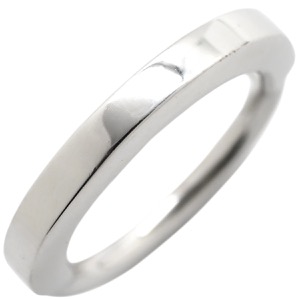 ティファニー リング 指輪 ロックリング K18WG シルバー AU750 750WG  72346777 中古