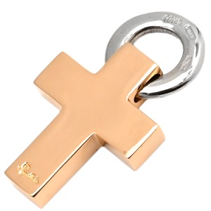 ポメラート ペンダントトップ エンジェルクロス K18PG ゴールド ネックレストップ 18KT  中古