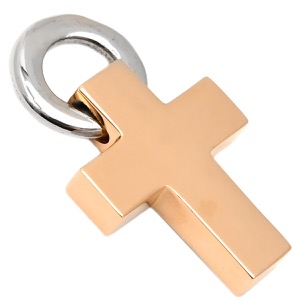 ポメラート ペンダントトップ エンジェルクロス K18PG ゴールド ネックレストップ 18KT  中古