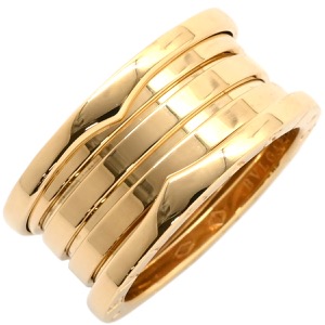 ブルガリ リング 指輪 ビーゼロワン B-zero1 4バンドリング K18YG ゴールド #53(JP13) 750YG 18金 323545 中古