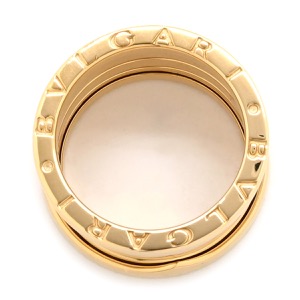 ブルガリ リング 指輪 ビーゼロワン B-zero1 4バンドリング K18YG ゴールド #53(JP13) 750YG 18金 323545 中古