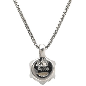 ネックレス ダイヤペンダント Pt900 シルバー 1P 1粒  中古