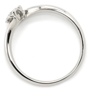 リング 指輪 ダイヤリング Pt900 シルバー 1P 1粒  中古