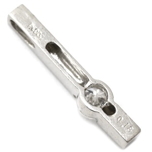 ペンダントトップ ダイヤ ペンダントトップ Pt900 シルバー ペンダントヘッド プラチナ  中古