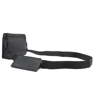 ルイヴィトン ショルダーバッグ ガストン ウェアラブル ウォレット ブラック 黒  M81115  中古