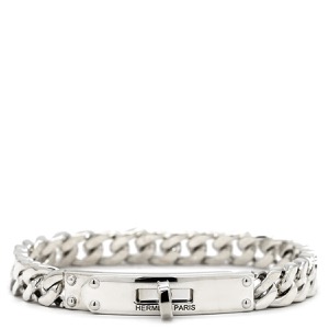 エルメス ブレスレット ケリー グルメット TPM シルバー925 シルバー XS  AG925 チェーン   H120439B 中古