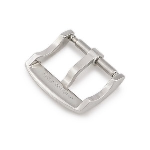 ブルガリ 腕時計パーツ 純正 ステンレススチール シルバー 尾錠 14mm幅対応 ステンレススチール SS ピンバックル パーツ 替え スペア シルバー  中古