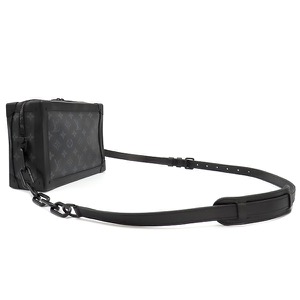 ルイヴィトン ショルダーバッグ ソフトトランク ブラック 黒  M44730  中古