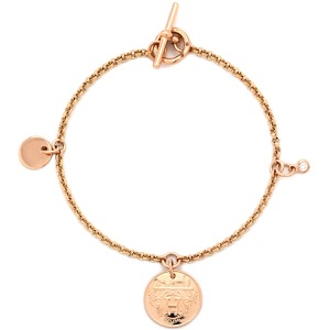 エルメス ブレスレット エクスリブリス PM  K18PG ゴールド SH ピンクゴールド Au750 1Pダイヤ  H120441B 中古