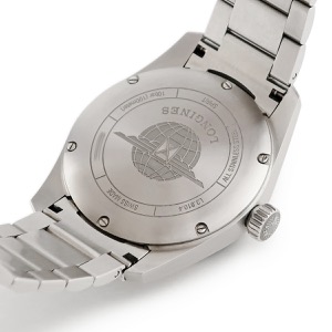 ロンジン スピリット L3.810.4.53.6 ブラック デイト アラビア クロノメーター 自動巻き