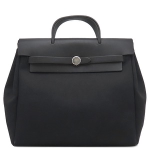 エルメス 2WAYバッグ エールバッグ アドPM トワルオフィシエ ブラック 黒 リュック バックパック ストッパー欠品  中古