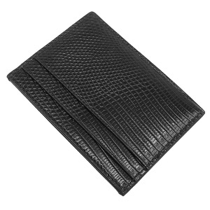 グッチ カードケース GGマーモント レザー ブラック 名刺入れ カード入れ パスケース 黒  787686 中古