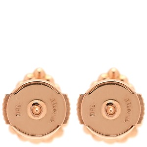 ブシュロン ピアス セルパン ボエム スタッズ ピアス エクストラスモール K18PG ゴールド 750 PG 18金 16石 ダイヤ JCO01362 中古