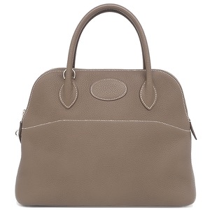 エルメス 2WAYバッグ ボリード31 トリヨンクレマンス グレー グレージュ ショルダー  中古