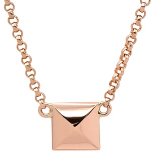 エルメス ネックレス エルメス クルー ドゥ H PM K18PG ゴールド ダイヤモンド スタッド  中古