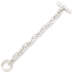 エルメス ブレスレット シェーヌダンクル TGM シルバー925 シルバー 11コマ スターリングシルバー SV925   中古