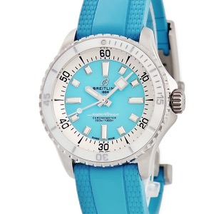 ブライトリング スーパーオーシャン オートマチック 36 A17377211C1S1 ターコイズブルー  自動巻き