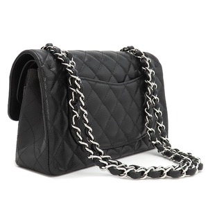 シャネル ショルダーバッグ マトラッセ 23 Wチェーン ブラック 黒 ダブルフラップ ダブルチェーン 中古