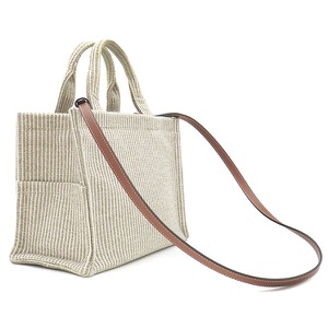 セリーヌ 2WAYバッグ スモール カバ タイス レザー ベージュ ショルダー  中古