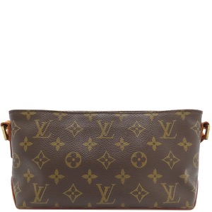 ルイヴィトン ショルダーバッグ トロター モノグラムキャンバス ブラウン 茶 斜め掛け  M51240 中古